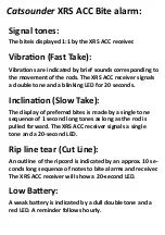 Preview for 16 page of Carp Sounder XRS ACC Operating Instructions Manual