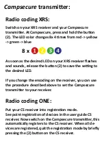 Preview for 29 page of Carp Sounder XRS ACC Operating Instructions Manual