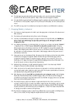 Preview for 6 page of Carpe Iter Pad v4 Manual