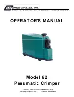 Carpenter MFG. Co., Inc. 62 Operator'S Manual preview