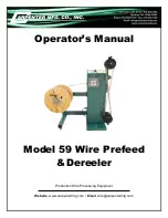 Carpenter MFG 59 Operator'S Manual preview