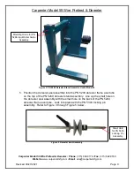 Preview for 9 page of Carpenter MFG 59 Operator'S Manual