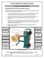 Preview for 12 page of Carpenter MFG 59 Operator'S Manual