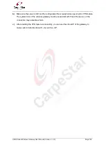 Предварительный просмотр 138 страницы CarpeStar SMG Series User Manual