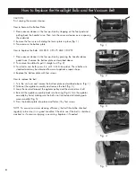 Preview for 9 page of Carpet Pro CPU-75 Operating Instructions Manual