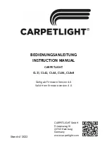 CARPETLIGHT CL21 Instruction Manual preview