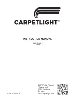 Предварительный просмотр 15 страницы CARPETLIGHT CL8X8 Instruction Manual