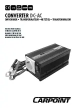 CARPOINT CONVERTER DC-AC Instruction Manual preview