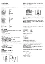 Preview for 3 page of CARPOINT CONVERTER DC-AC Instruction Manual