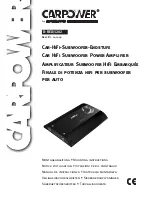 Carpower D-REX/1202 Mounting Instructions preview