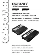 Carpower WANTED-2/160 Mounting Instructions preview