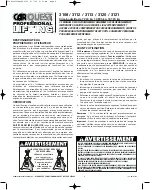 Preview for 4 page of CARQUEST PROFESSIONAL LIFTING 3108 Quick Start Manual