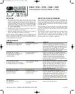 Preview for 5 page of CARQUEST PROFESSIONAL LIFTING 3108 Quick Start Manual