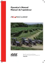 CARRARO Agricube F Series Operator'S Manual preview