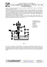 Предварительный просмотр 10 страницы CARRARO DC1525 Instructions Manual