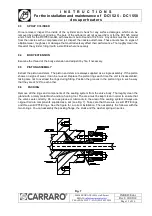 Предварительный просмотр 13 страницы CARRARO DC1525 Instructions Manual