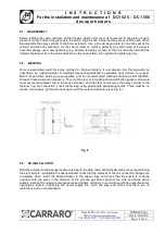 Предварительный просмотр 14 страницы CARRARO DC1525 Instructions Manual