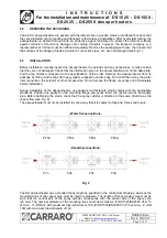 Предварительный просмотр 9 страницы CARRARO DS1525 Instructions Manual