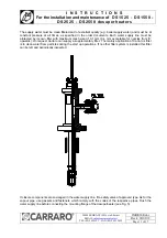 Предварительный просмотр 11 страницы CARRARO DS1525 Instructions Manual