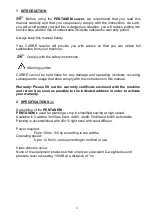 Preview for 4 page of CARRE PENTASEM Series Assembly & Use Instructions