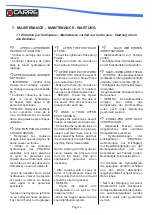 Предварительный просмотр 36 страницы CARRE PRAIRIAL PF25-1-1 Instruction Manual