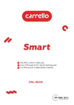 carrello Smart CRL-5504 Instruction Manual preview