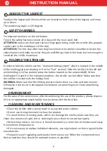 Preview for 8 page of carrello Smart CRL-5504 Instruction Manual