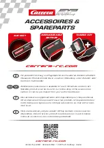 Предварительный просмотр 5 страницы Carrera RC 370142027X Assembly And Operating Instructions