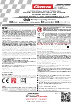 Carrera RC 370181030 Assembly And Operating Instructions preview