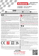 Carrera RC 370181069 Assembly And Operating Instructions preview