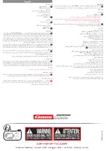 Предварительный просмотр 32 страницы Carrera RC 370501027X Assembly And Operating Instructions Manual