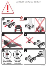 Preview for 3 page of Carrera RC Mini Turnator 360/Stunt Assembly And Operating Instructions Manual