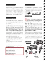 Preview for 4 page of Carrera RC VW Touareg Hummer H3 Assembly And Operating Instructions Manual