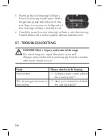 Предварительный просмотр 36 страницы Carrera CRR GLOSS-30 Instruction Manual