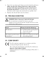 Preview for 44 page of Carrera CRR ICE-213 Instruction Manual