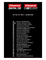 Carrera Digital 132 Pro GT Set Assembly And Operating Instructions Manual preview