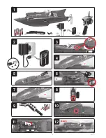 Предварительный просмотр 2 страницы Carrera Ferrari Boat Arno XI Assembly And Operating Instructions Manual