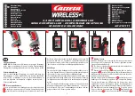 Carrera WIRELESS PLUS 20010111 Instructions Manual preview