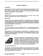 Preview for 9 page of Carriage Carri-Lite 2001 Owner'S Manual