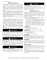 Preview for 2 page of Carrier 024-036 Owner'S Information Manual