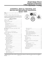 Carrier 045-08/024045 Installation, Start-Up, Operating And Service And Maintenance Instructions preview