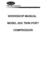 Предварительный просмотр 3 страницы Carrier 05G TWIN PORT Workshop Manual