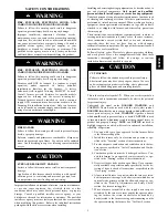 Preview for 3 page of Carrier 1 Series Installation, Start-Up, Operating And Service And Maintenance Instructions