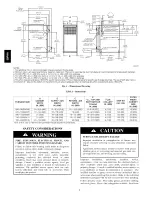 Предварительный просмотр 2 страницы Carrier 100/A Series Installation, Start-Up, Operating And Service And Maintenance Instructions