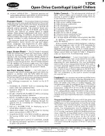 Предварительный просмотр 6 страницы Carrier 17DK Operating And Maintenance Instructions Manual