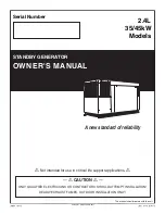 Carrier 2.4L 35kW Owner'S Manual предпросмотр