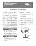 Preview for 1 page of Carrier 24ABB Comfort Installation Instructions Manual