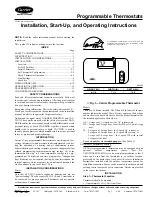 Preview for 1 page of Carrier 2S01-B Installation, Start-Up, And Operating Instructions Manual