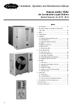 Preview for 52 page of Carrier 30AJ Installation, Operation And Maintenance Manual