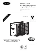 Preview for 1 page of Carrier 30RA040B Manual